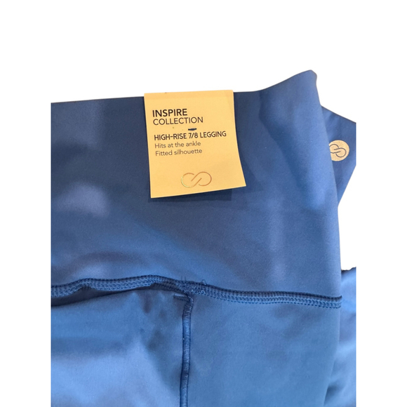 Women CALIA Inspire Leggings Size 1X Cosmic Blue High-Rise 7/8 - Picture 4 of 7